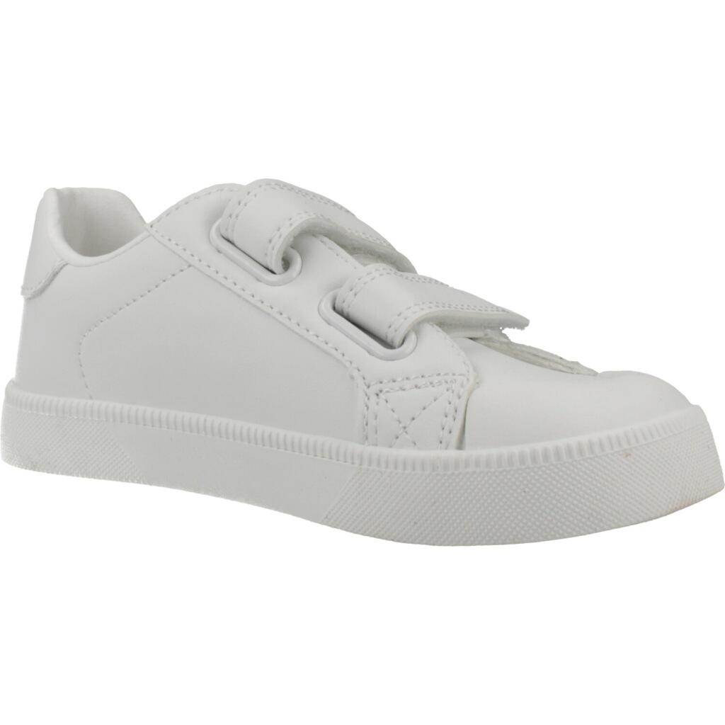BAREFOOT Baskets Enfants Victoria OLIVER EFECTO PIEL Blan 5/5