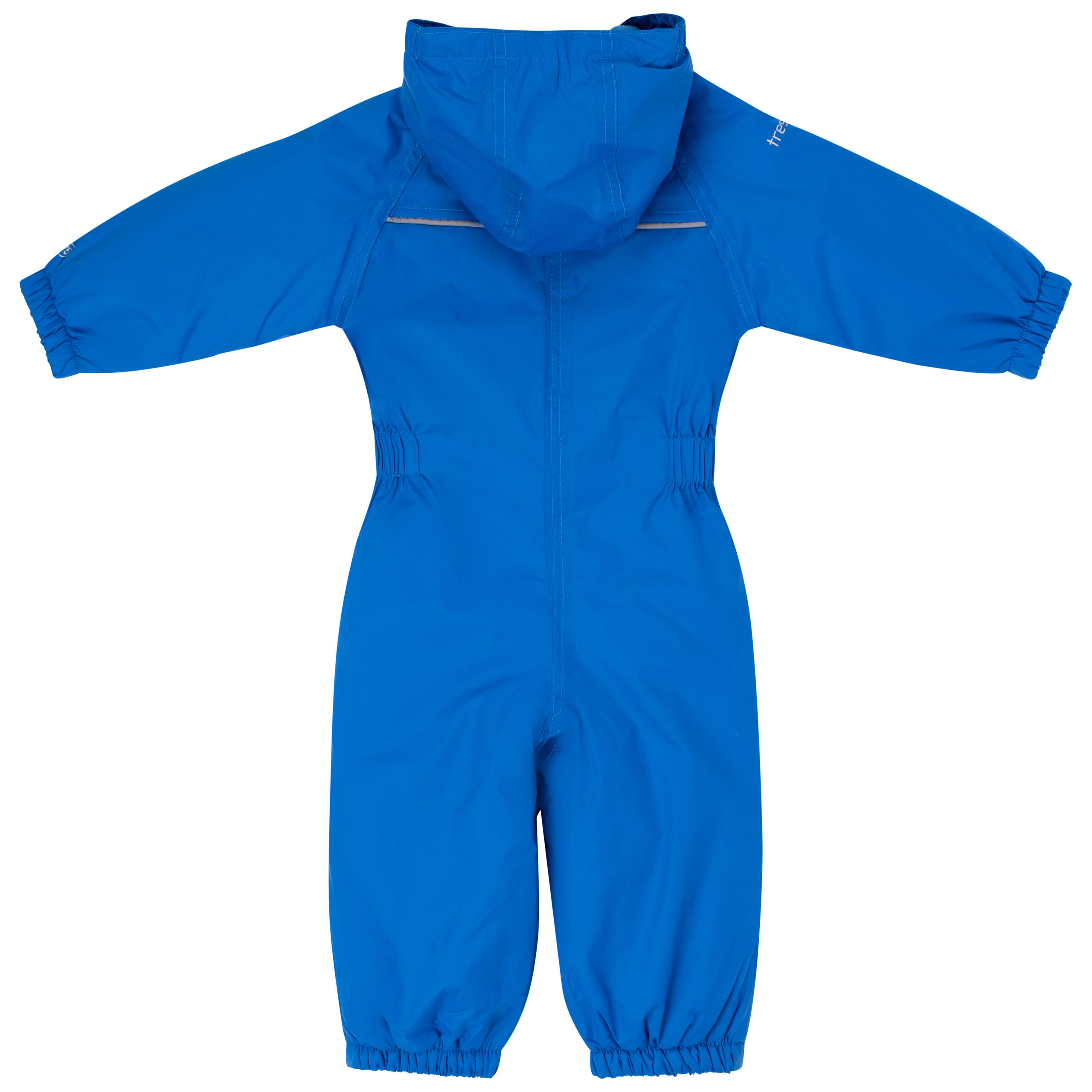 Unisex Full Body Zip Hooded Waterproof Babies Rain Suit - Dripdrop 2/5