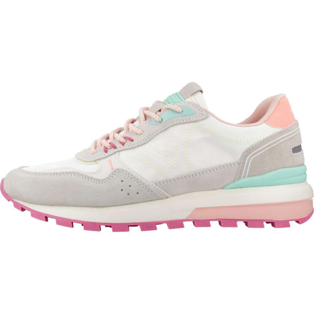 Zapatillas Deportivas Mujer Victoria LUNA NYLON & SERRAJE MULTICOLOR Blanc 2/5