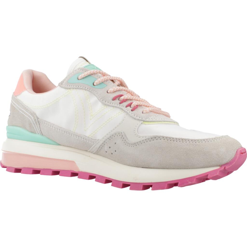 Zapatillas Deportivas Mujer Victoria LUNA NYLON & SERRAJE MULTICOLOR Blanc 5/5
