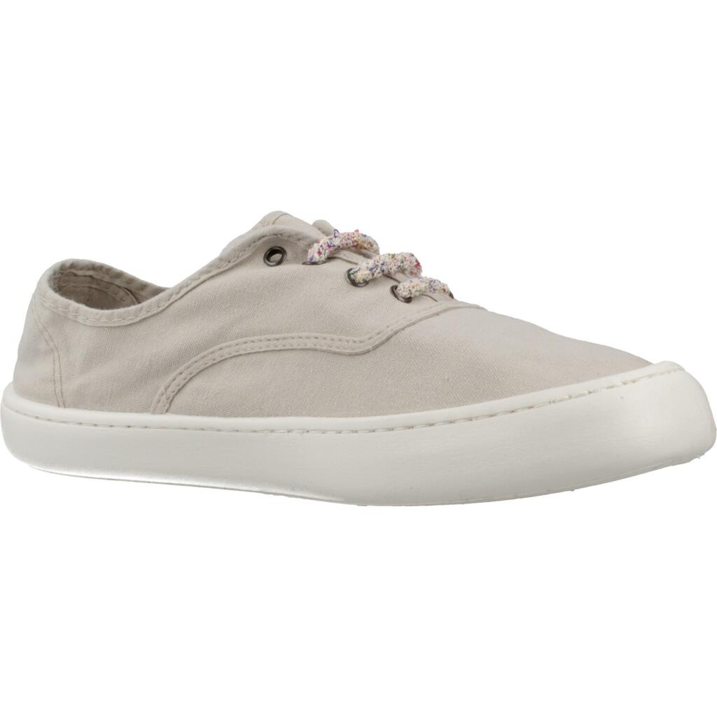 BAREFOOT Deportivas Mujer Victoria OLMO BAREFOOT LONA TINTADA DREC Blanc 5/5