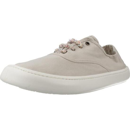 BAREFOOT Deportivas Mujer Victoria OLMO BAREFOOT LONA TINTADA DREC Blanc