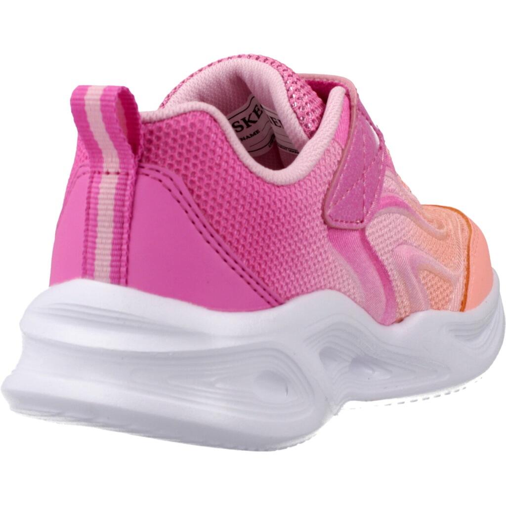 Calçado Skechers S Lights-skechers Sola Glow-, Cor de rosa, Crianças 3/5