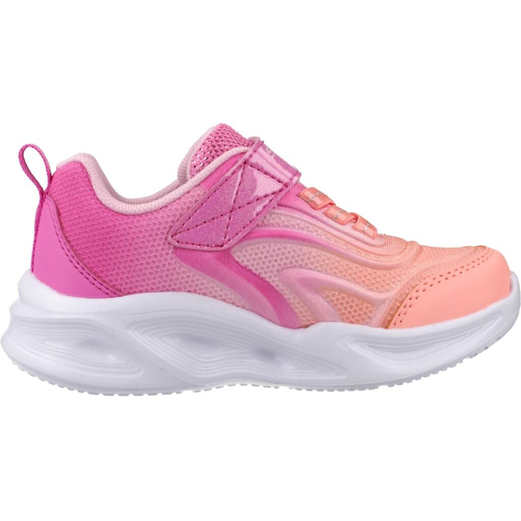 Calçado Skechers S Lights-skechers Sola Glow-, Cor de rosa, Crianças 4/5