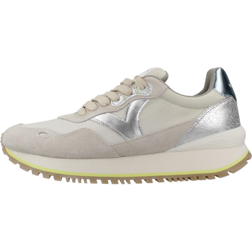 Buty VICTORIA VIENTO NYLON SERRAJE META Beżowy 2/6