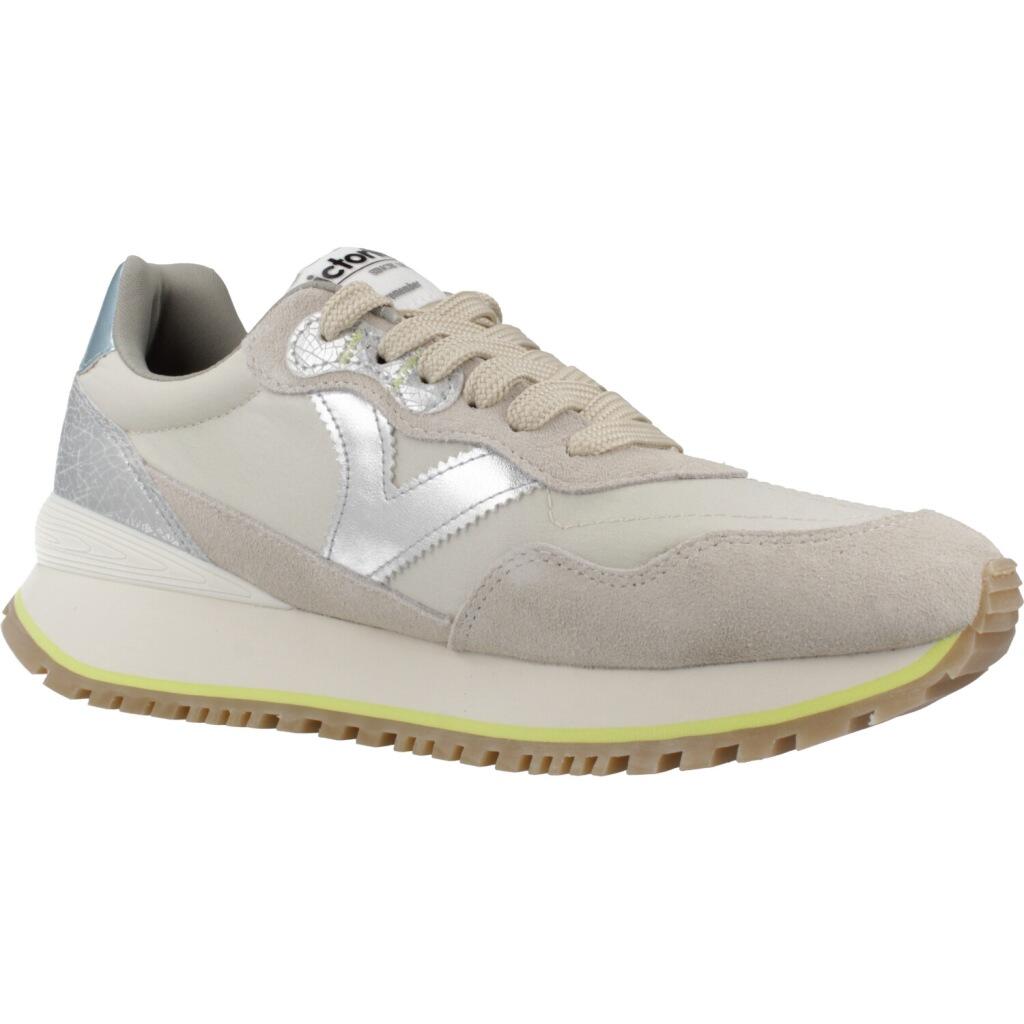 Buty VICTORIA VIENTO NYLON SERRAJE META Beżowy 5/6