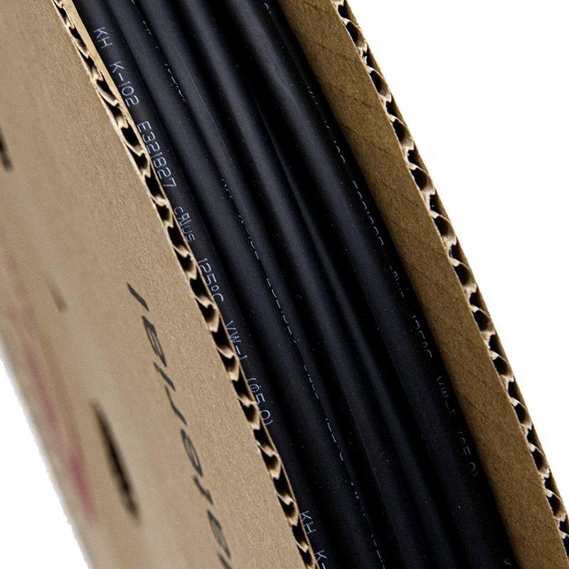 Termorretráctil negro para cable - 5mm x 100M 3/3