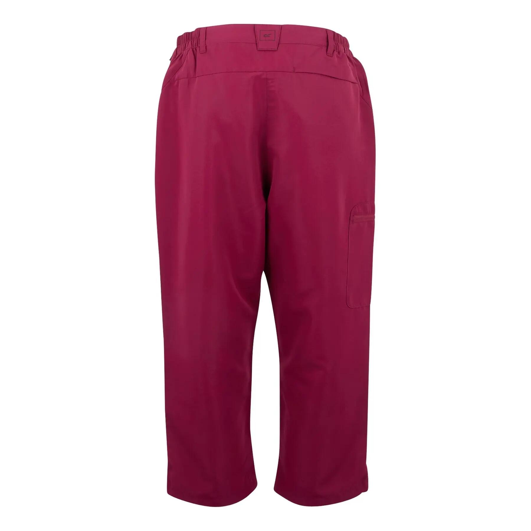 Pantalon imperméable femme Regatta Chaska III Capri 2/4