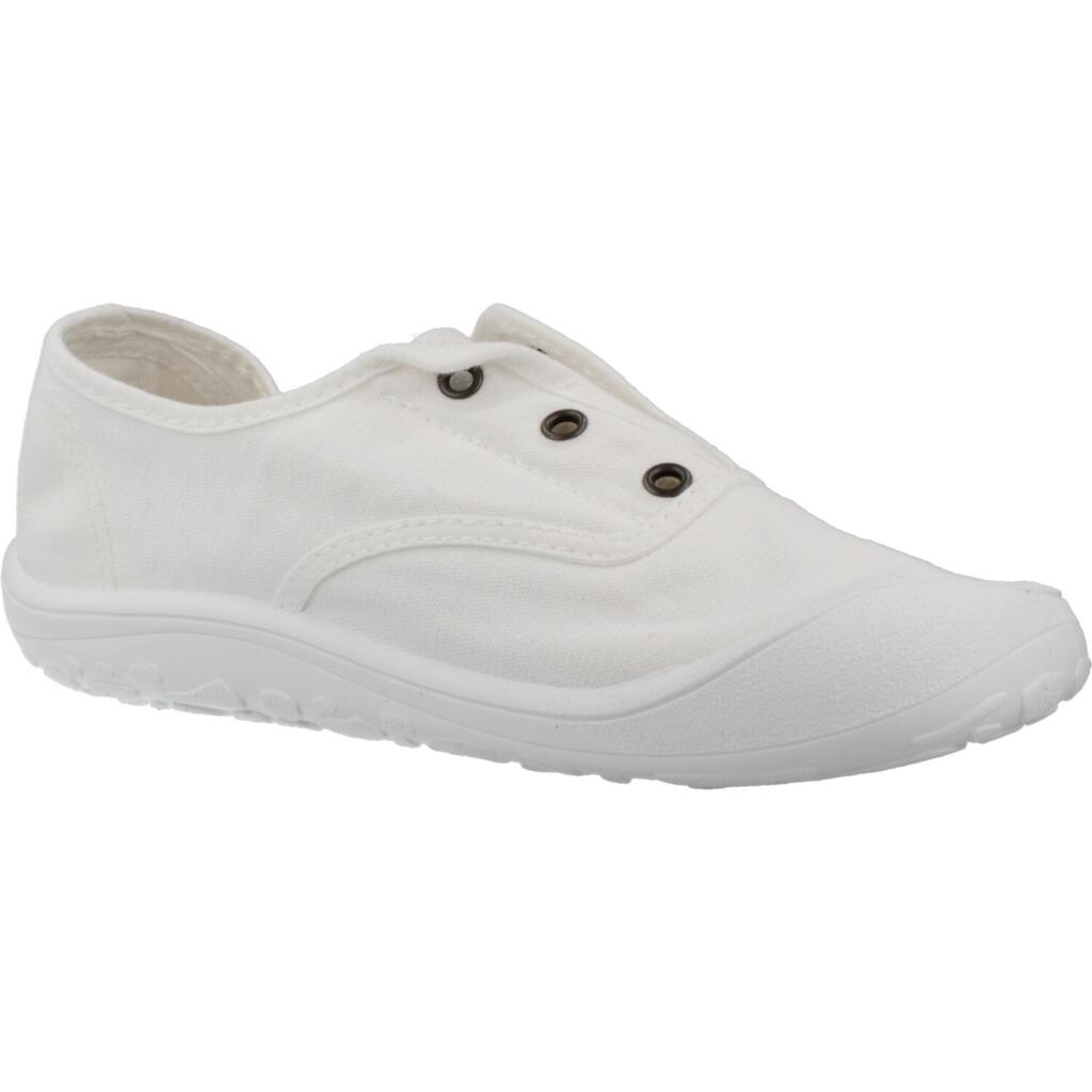 BAREFOOT Baskets Enfants Victoria BOSCO BAREFOOT INGLÉS Blan 5/5