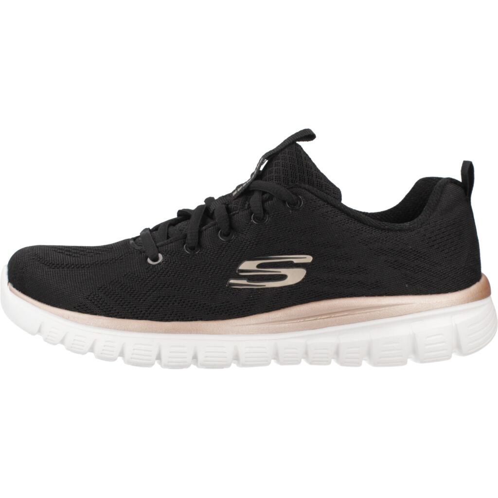 Calçado Skechers Get Connected, Preto, Mulheres 2/5