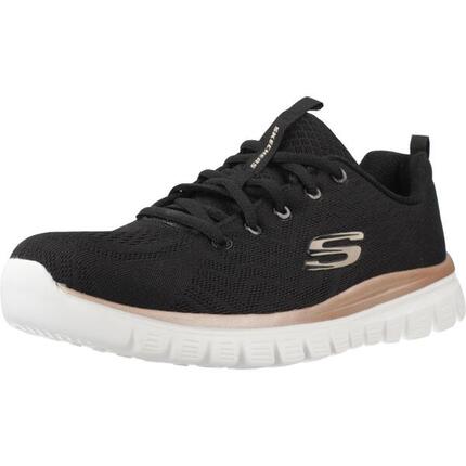 Zapatillas SKECHERS GRACEFUL GET CONNECTED. 12615 BKGD Black/gold