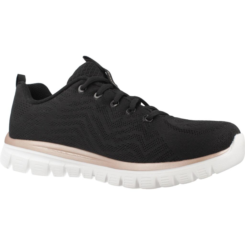 Calçado Skechers Get Connected, Preto, Mulheres 5/5