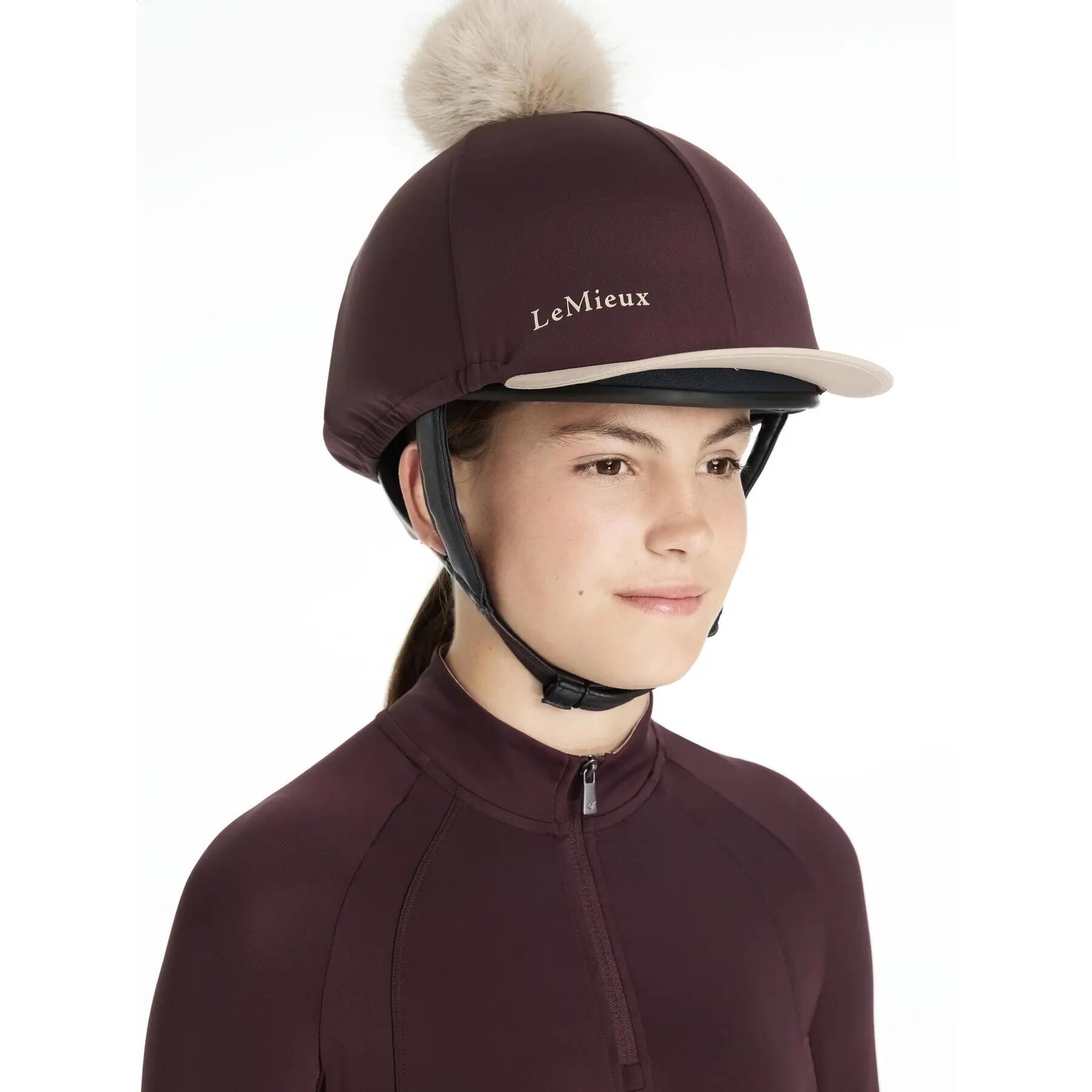 Reithelm mit abnehmbarem Bommel LeMieux 3/7