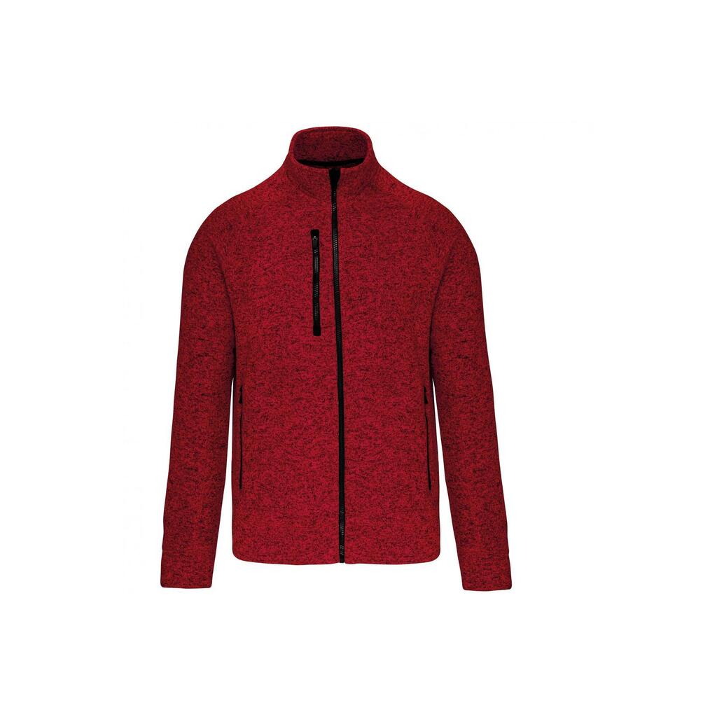 Mottled zipped jacket Kariban