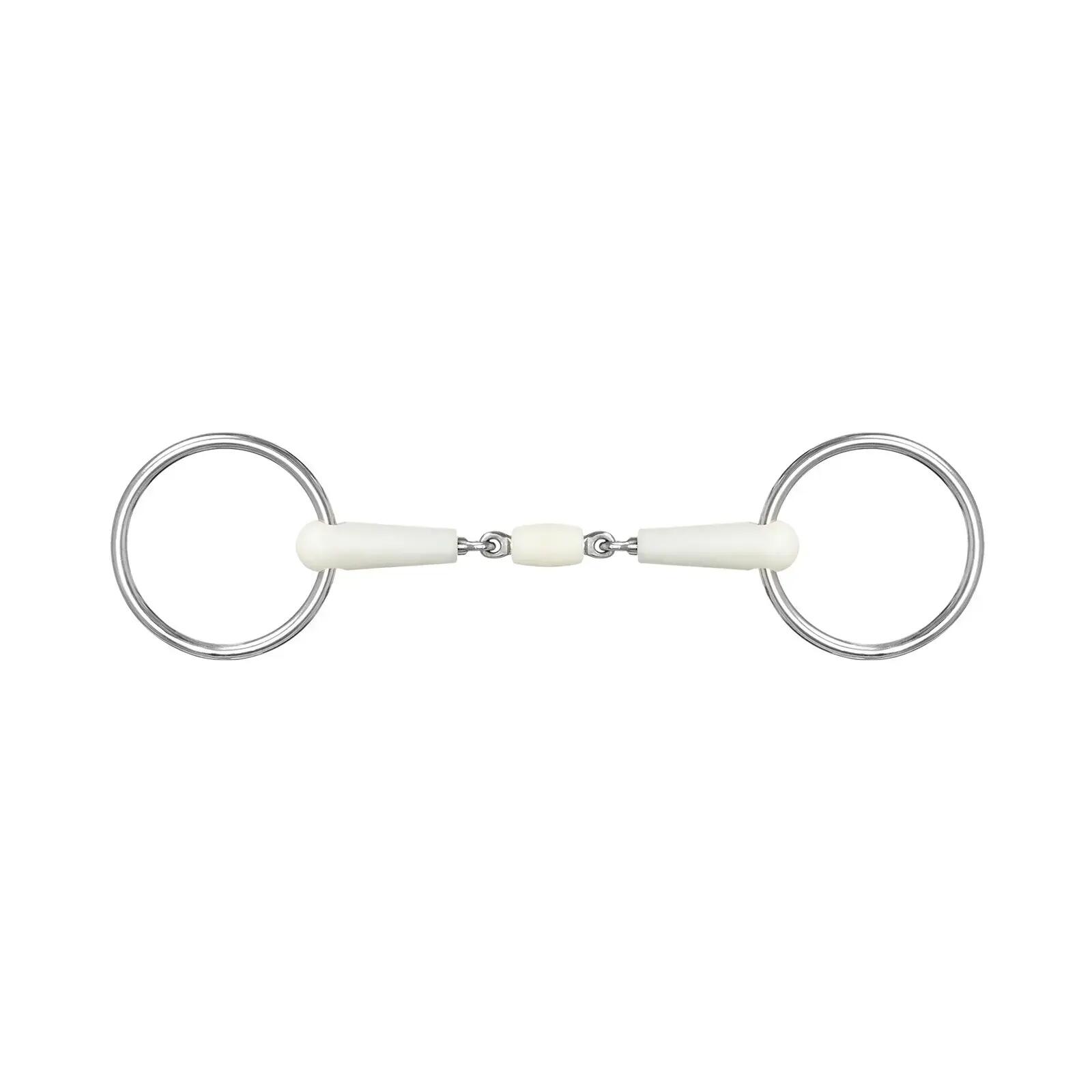 Dubbele scharen voor paard met roller Happy Mouth 2/2