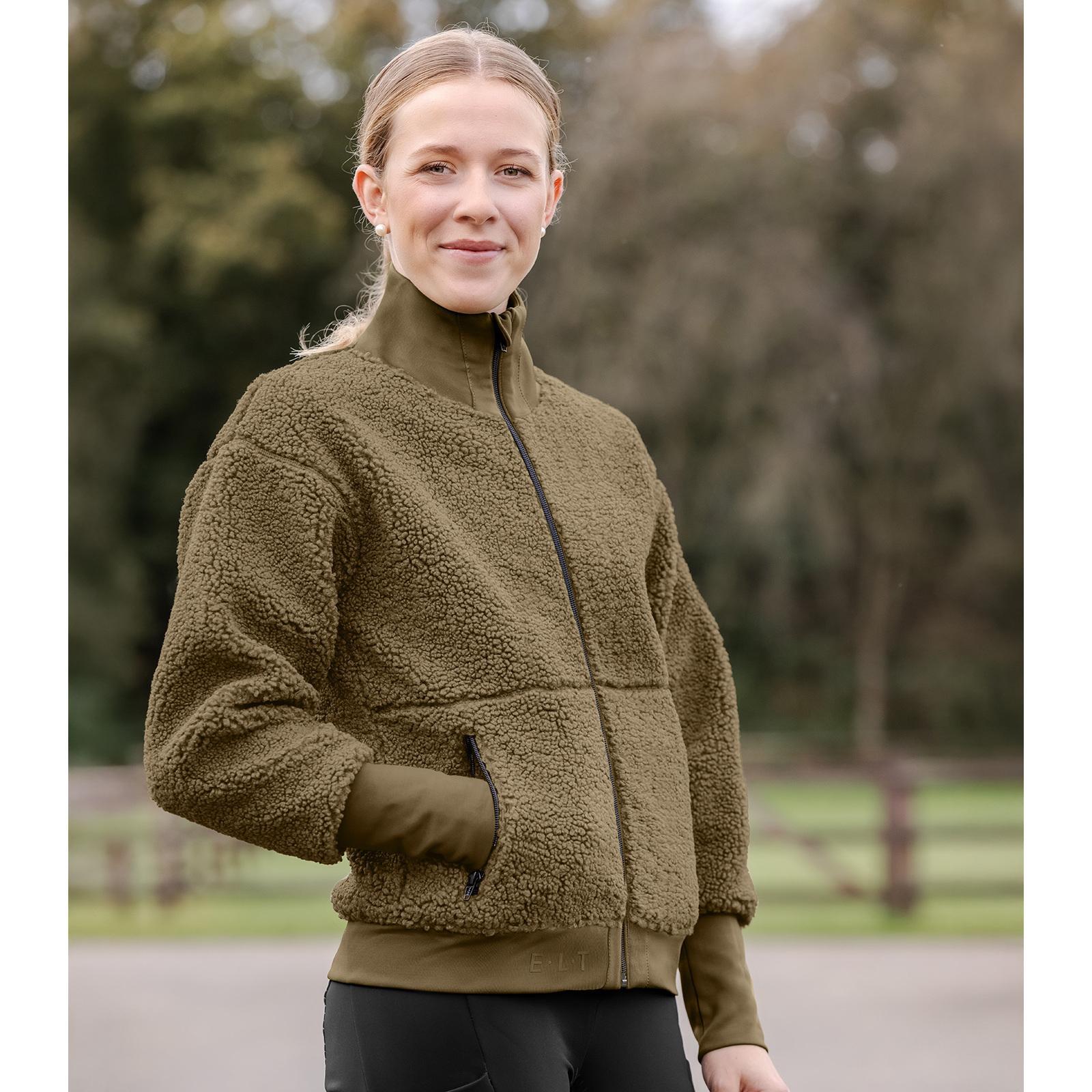 Veste équitation polaire femme ELT Riverside 4/5