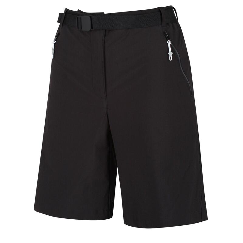 Xert Stretch III Wandershorts für Damen - Schwarz