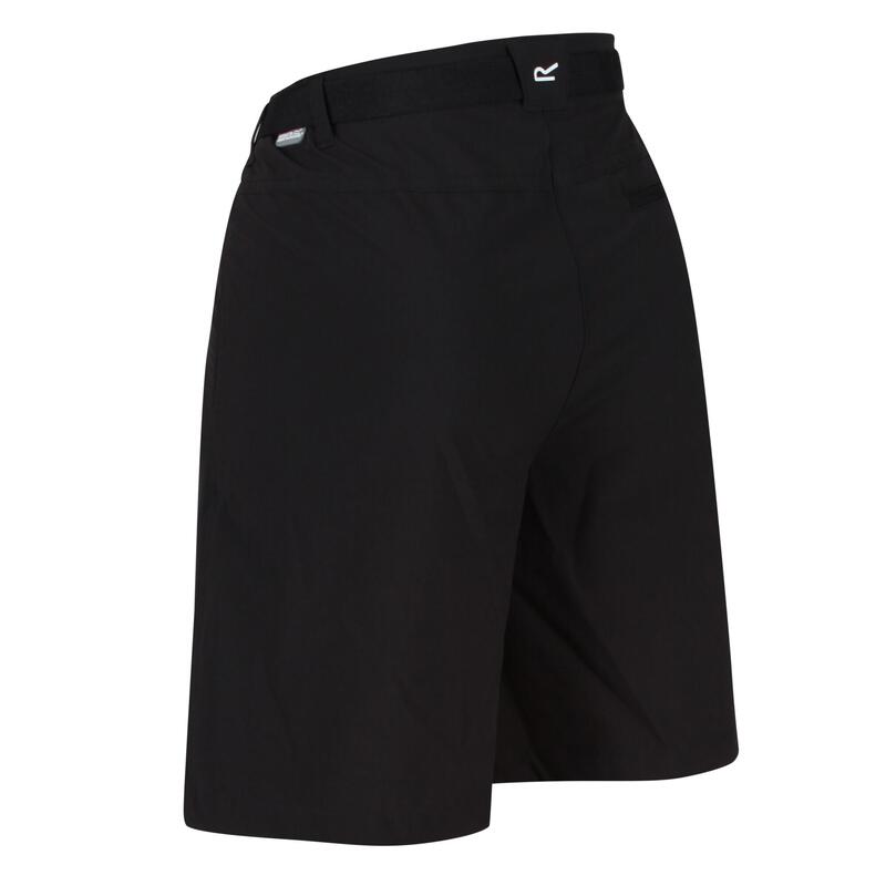 Xert Stretch III Short de randonnée pour femme - Noir