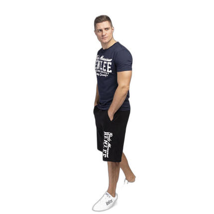 BENLEE Heren-T-shirt normale pasvorm RETRO LOGO