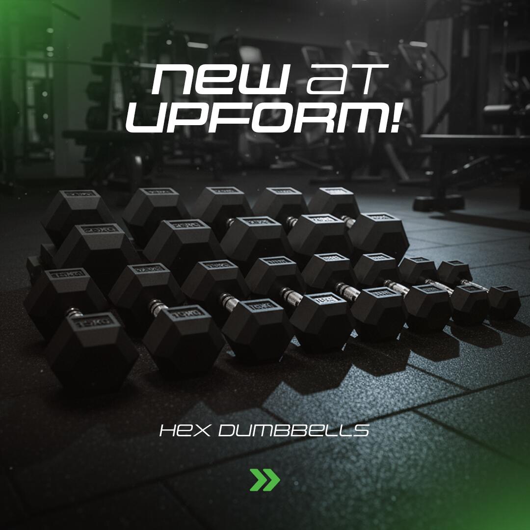 Hantla żeliwna gumowana HEX 25 kg