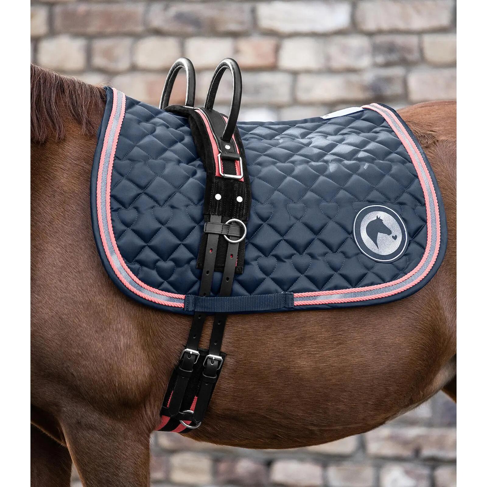 Zadel voor paard met twee handvatten Waldhausen 2/3