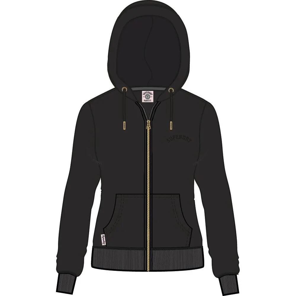 Sweatshirt à capuche zippé femme Superdry Essential Logo Hb 2/3