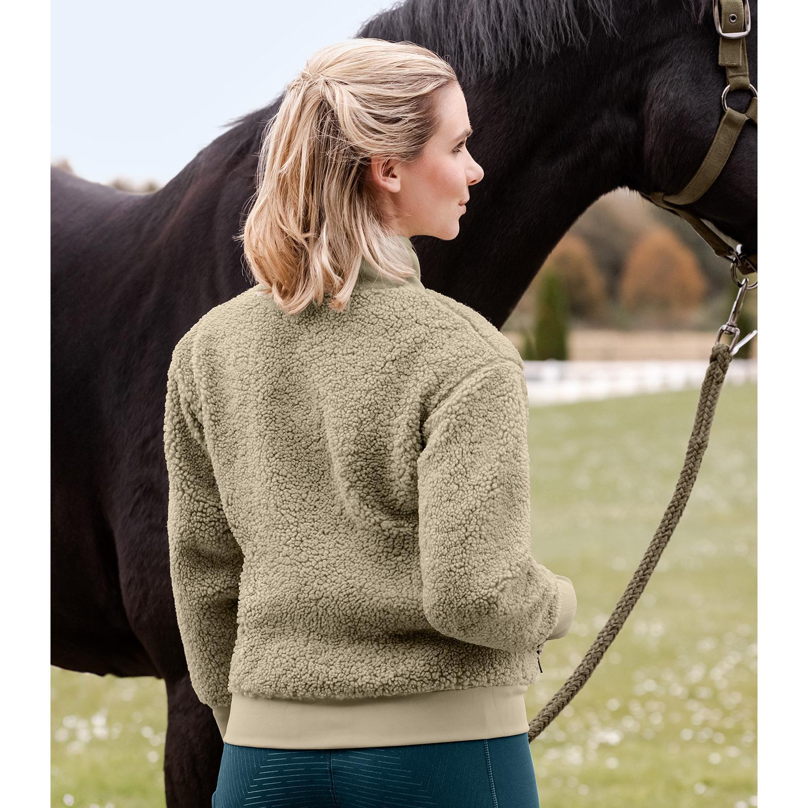 Veste équitation polaire femme ELT Riverside 3/4