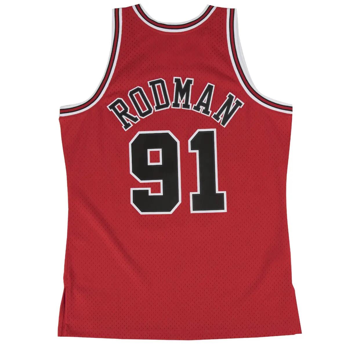 Camisola NBA Chicago Bulls Dennis Rodman 2/4