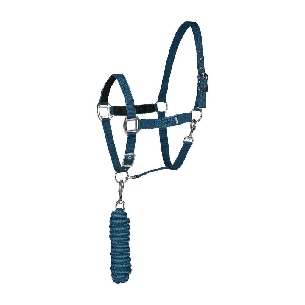 Halter and lead rope set for horse Horze Chicago