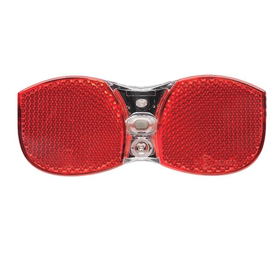 rear battery light led luggage rack mount 80mm Axa City