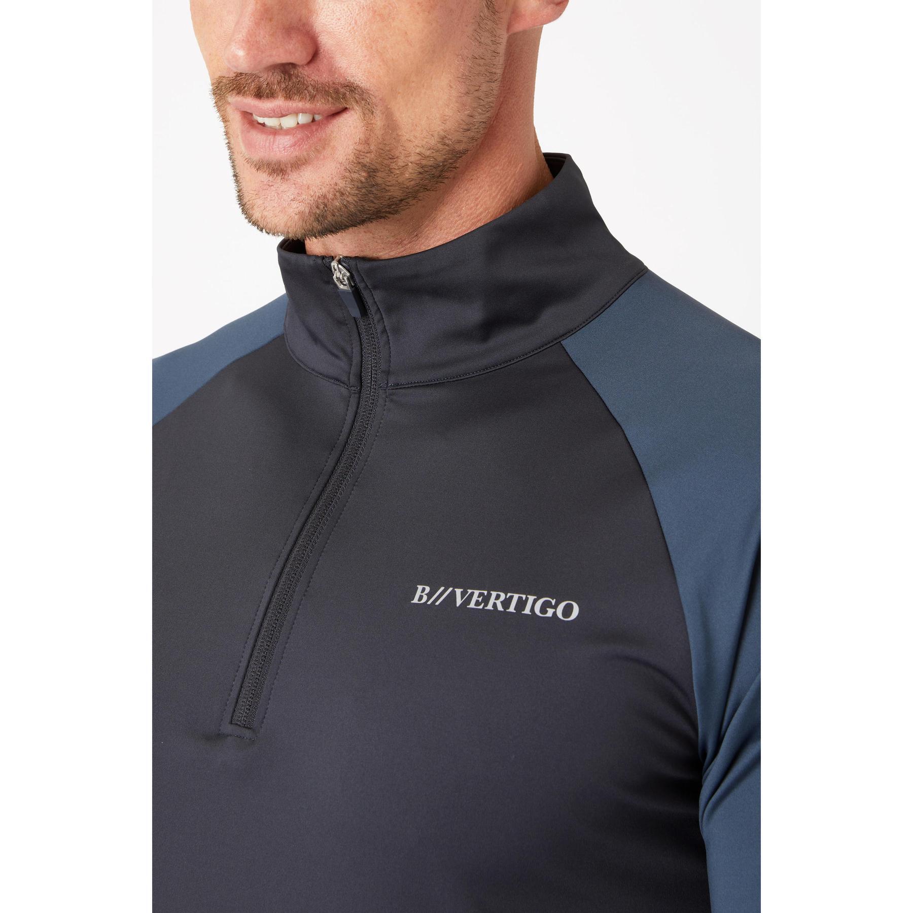 Camisola de treino de equitação com fecho de correr B Vertigo Edmund 2/3