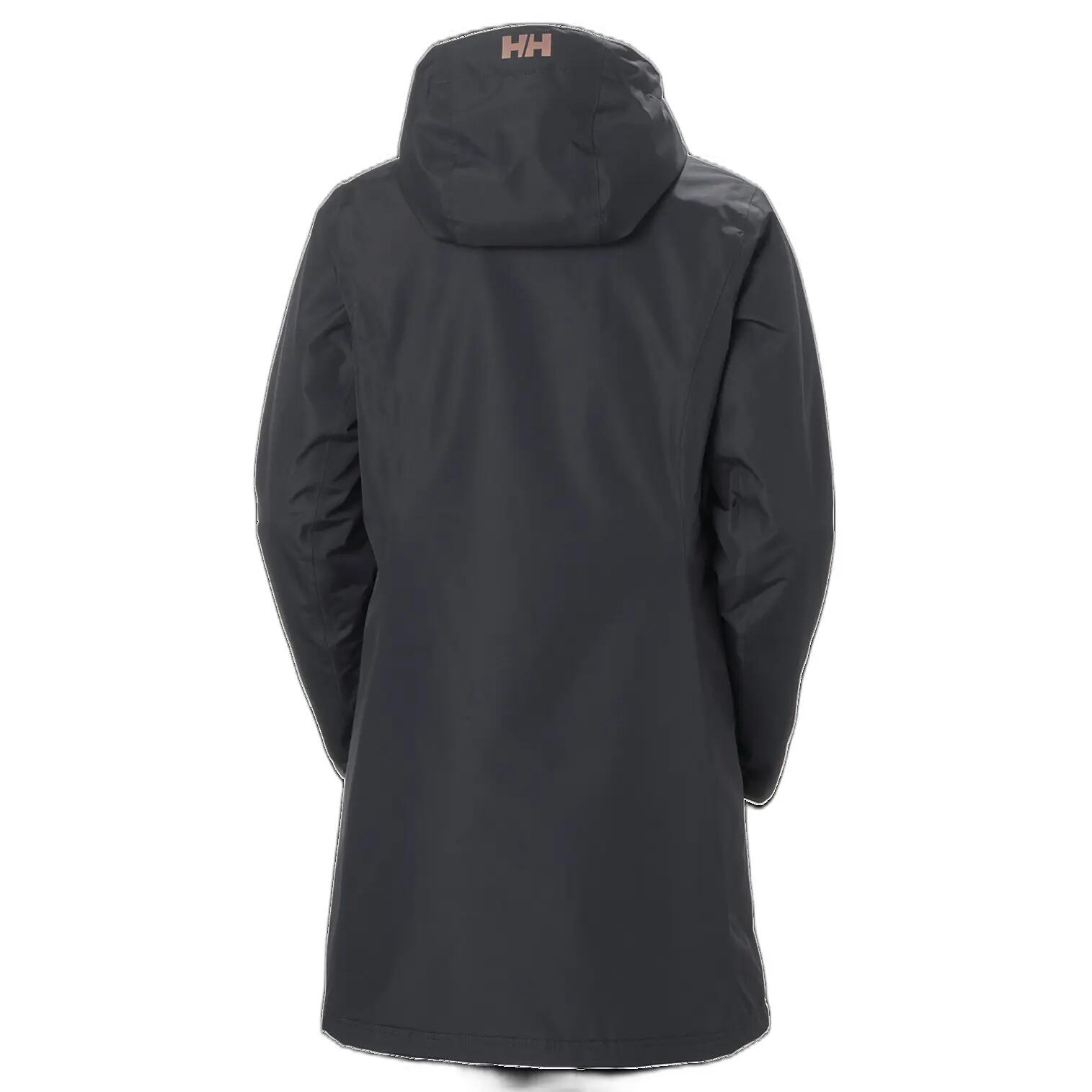 Casaco à prova de água para mulheres Helly Hansen long belfast winter 2/4