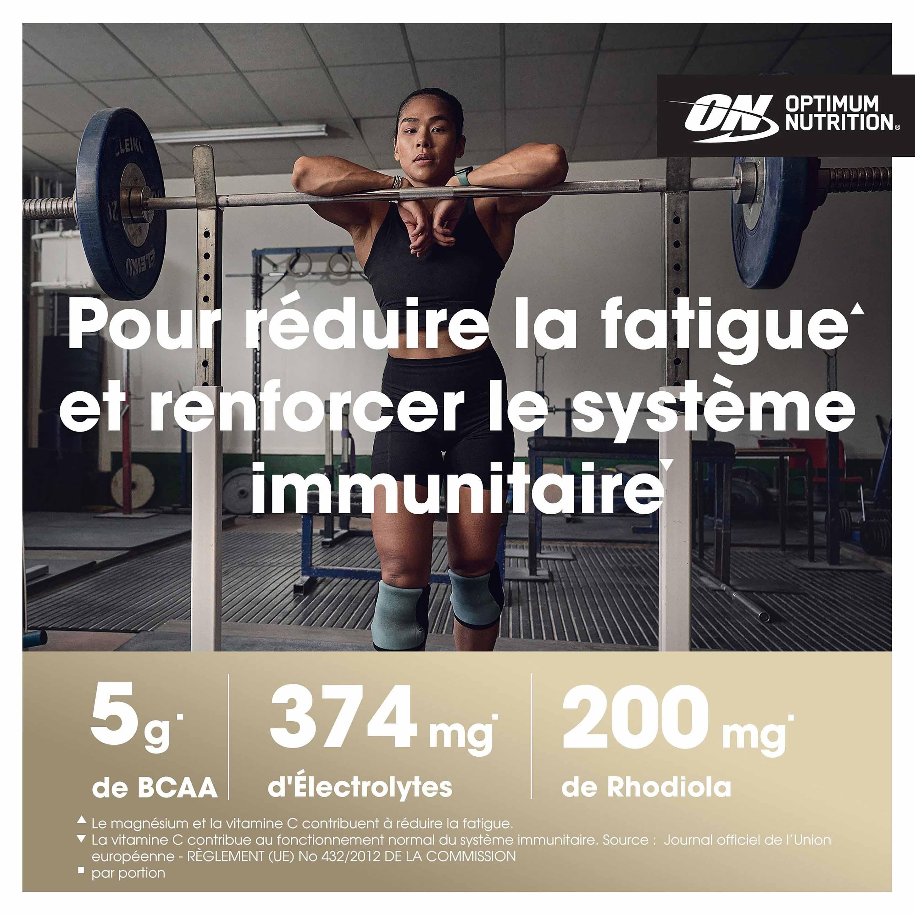 BCAA en poudre - Gold Standard BCAA - Pêche et Fruits de la Passion 266g 4/6