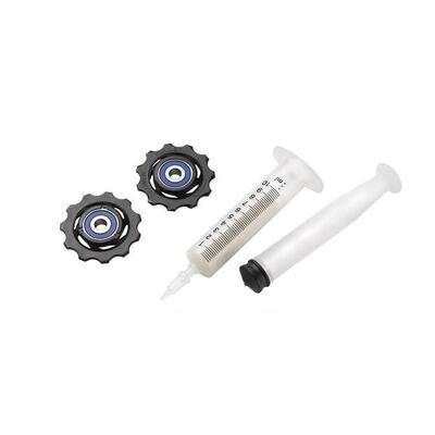 Roller sram jocket wheels set red etap rear derailleur ceramic 11s