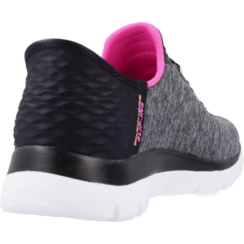 Baskets Femme Baskets Skechers SUMMITS  DAZZLING HAZE Gris Gris Skechers 3/7