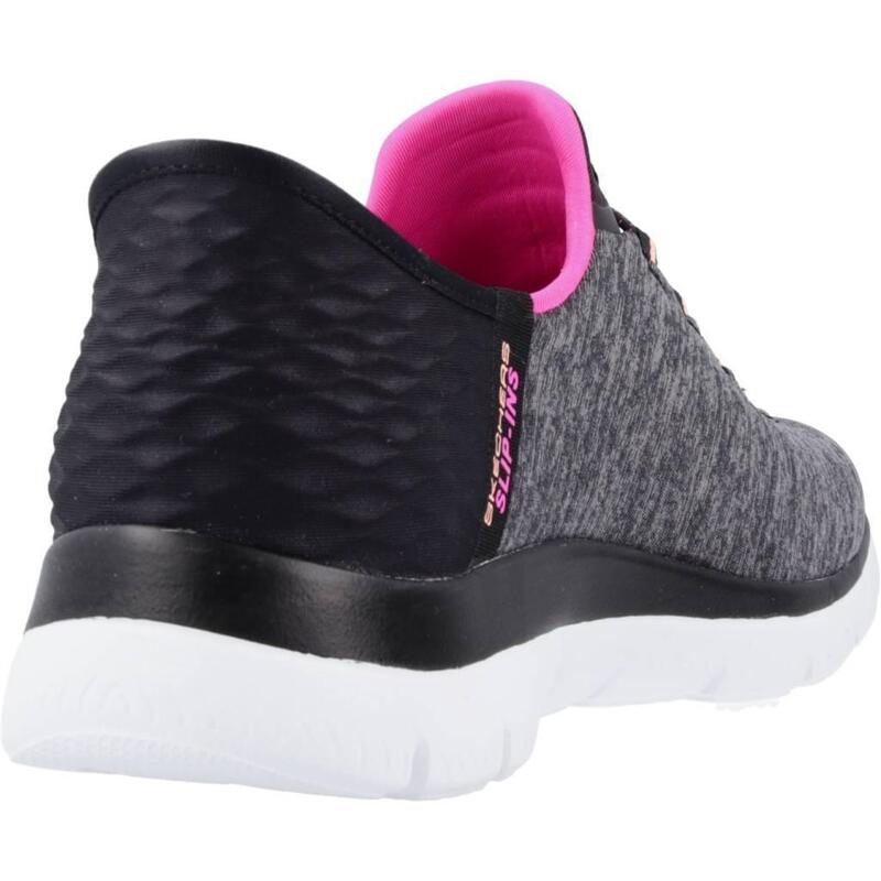 Baskets Femme Baskets Skechers SUMMITS  DAZZLING HAZE Gris Gris Skechers
