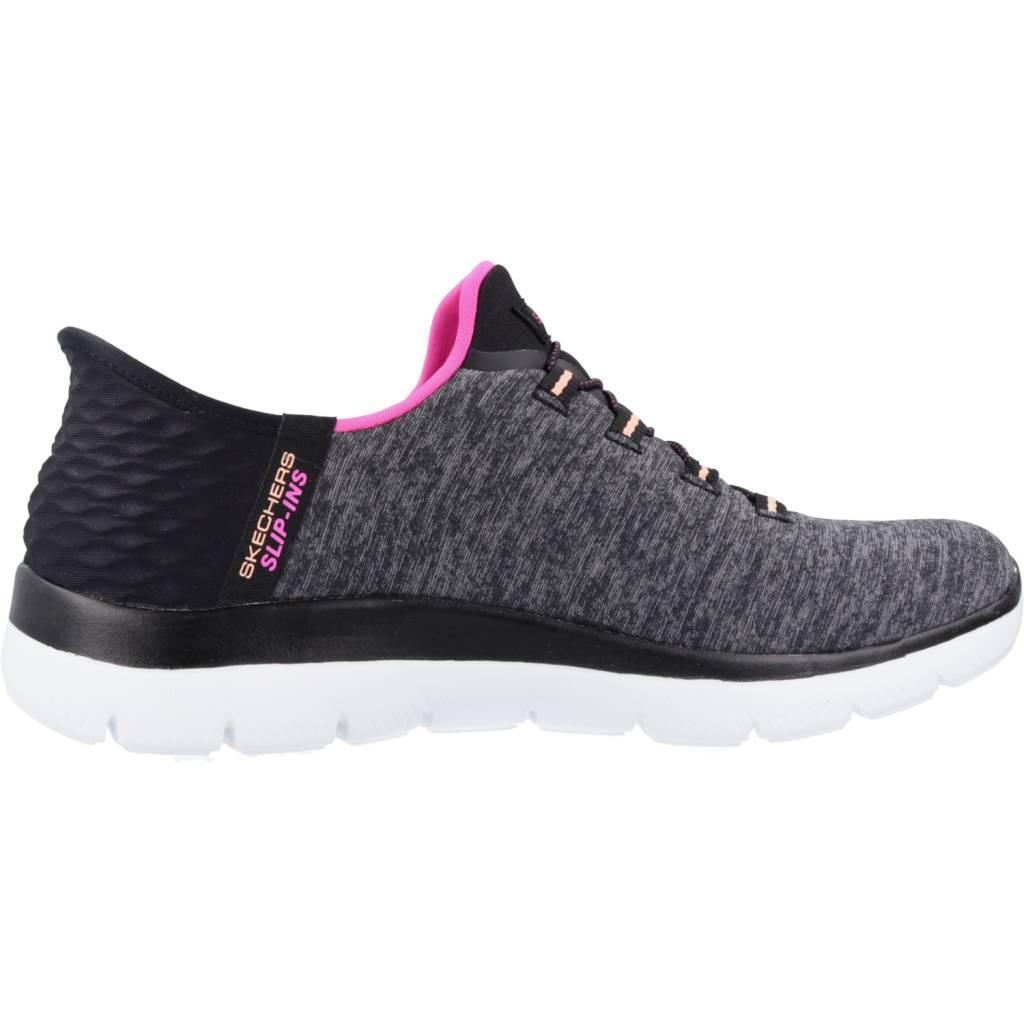 Baskets Femme Baskets Skechers SUMMITS  DAZZLING HAZE Gris Gris Skechers 4/7
