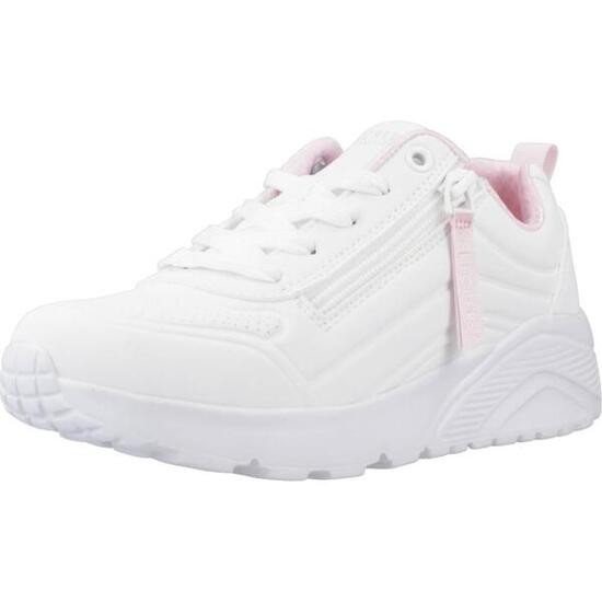 Zapatillas Skechers Uno Lite - Easy Zip, Blanco, Niños