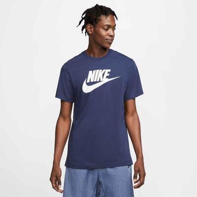 T-shirt nike sportswear icon futura, blauw, mannen