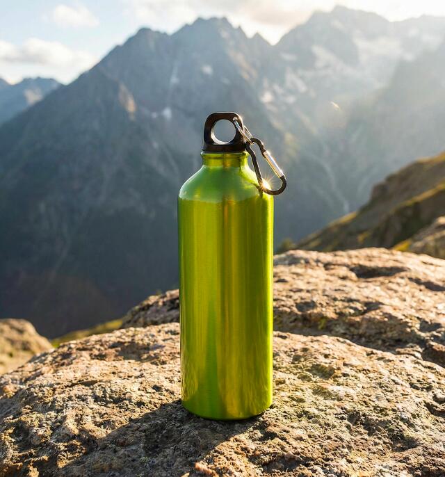 Trinkflasche Alu 770 ml Ultraleicht Schraubverschluss Flasche 5/6