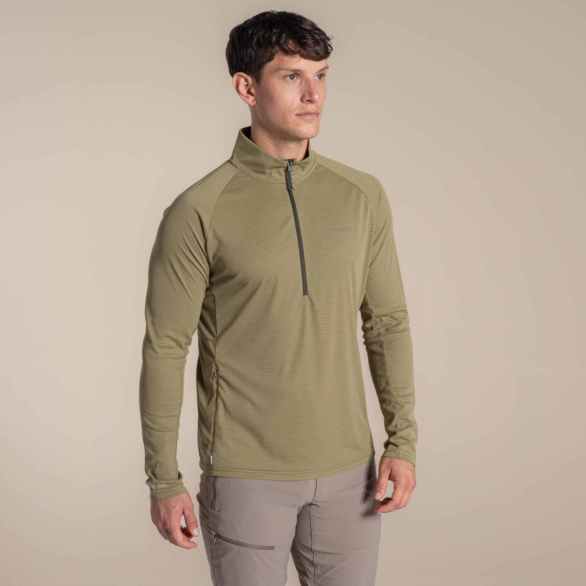 Trui met lange mouwen en 1/2 rits Craghoppers NosiLife SolarShield+ 4/7