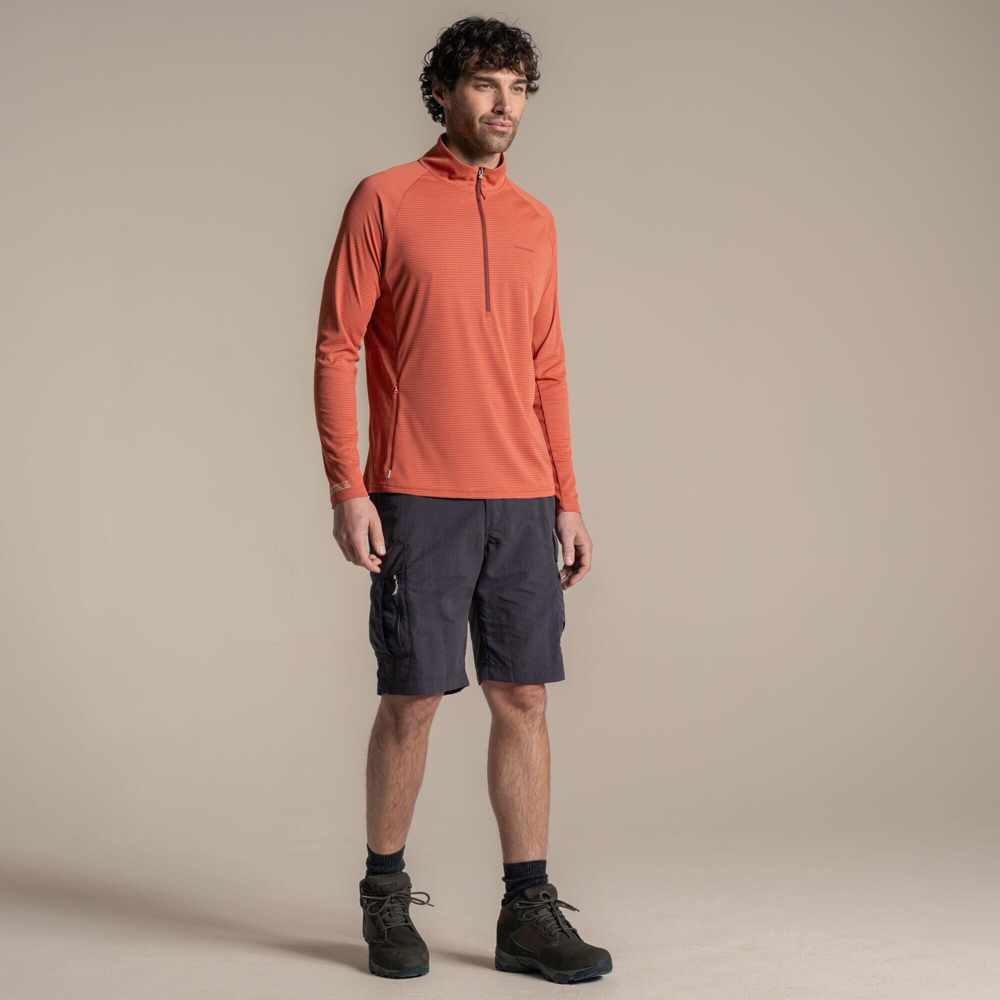 Camisola de manga comprida com 1/2 fecho Craghoppers NosiLife SolarShield+ 7/7
