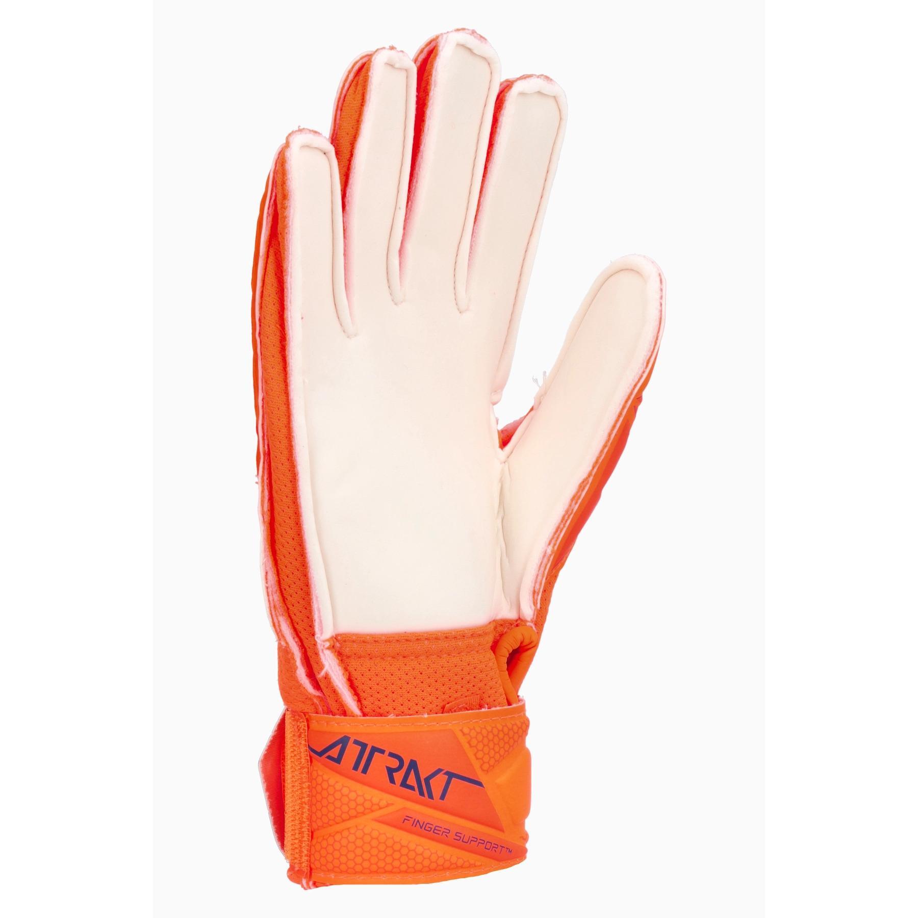 Guantes de portero infantiles Reusch Attrakt Solid Finger Support 3/5
