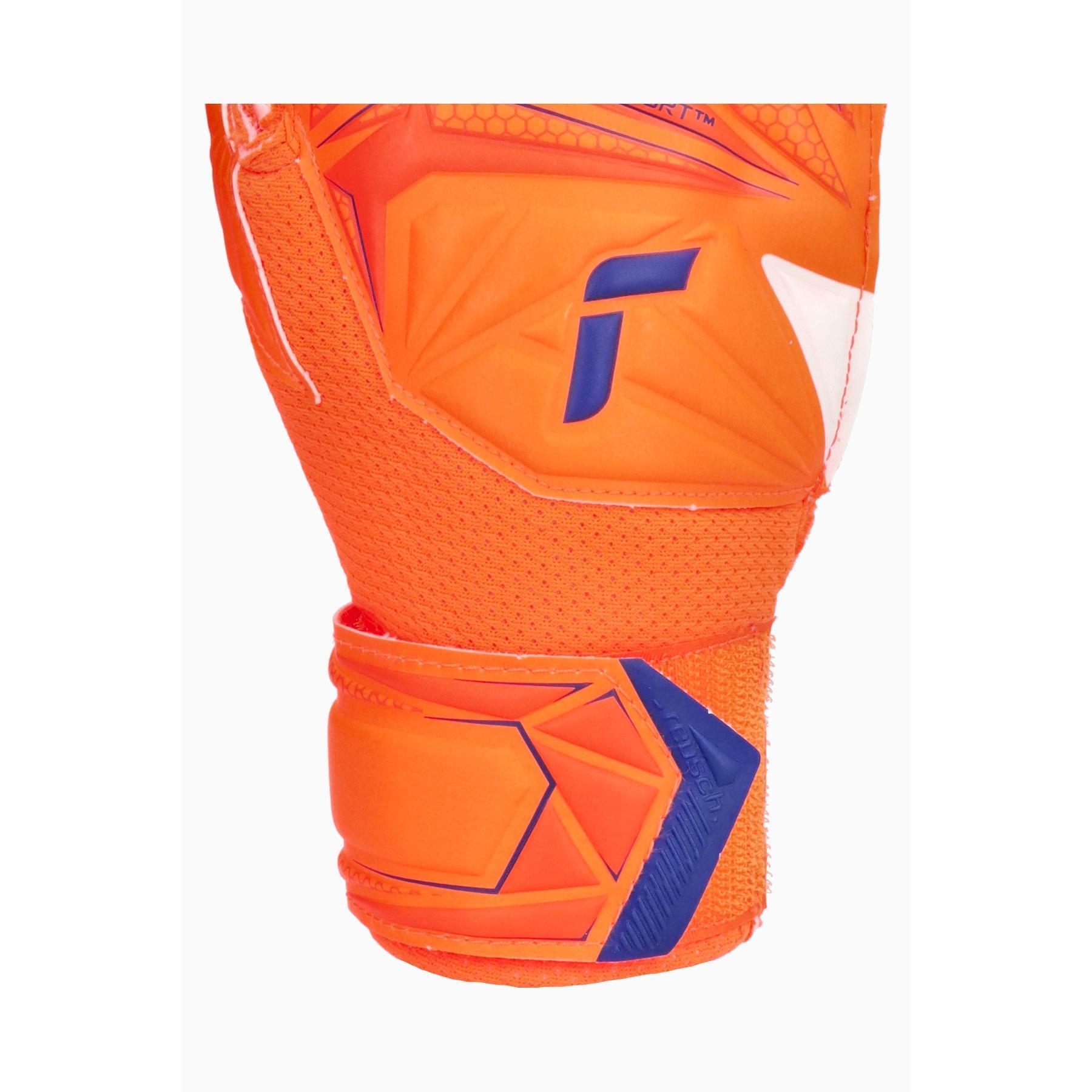 Guantes de portero infantiles Reusch Attrakt Solid Finger Support 4/5