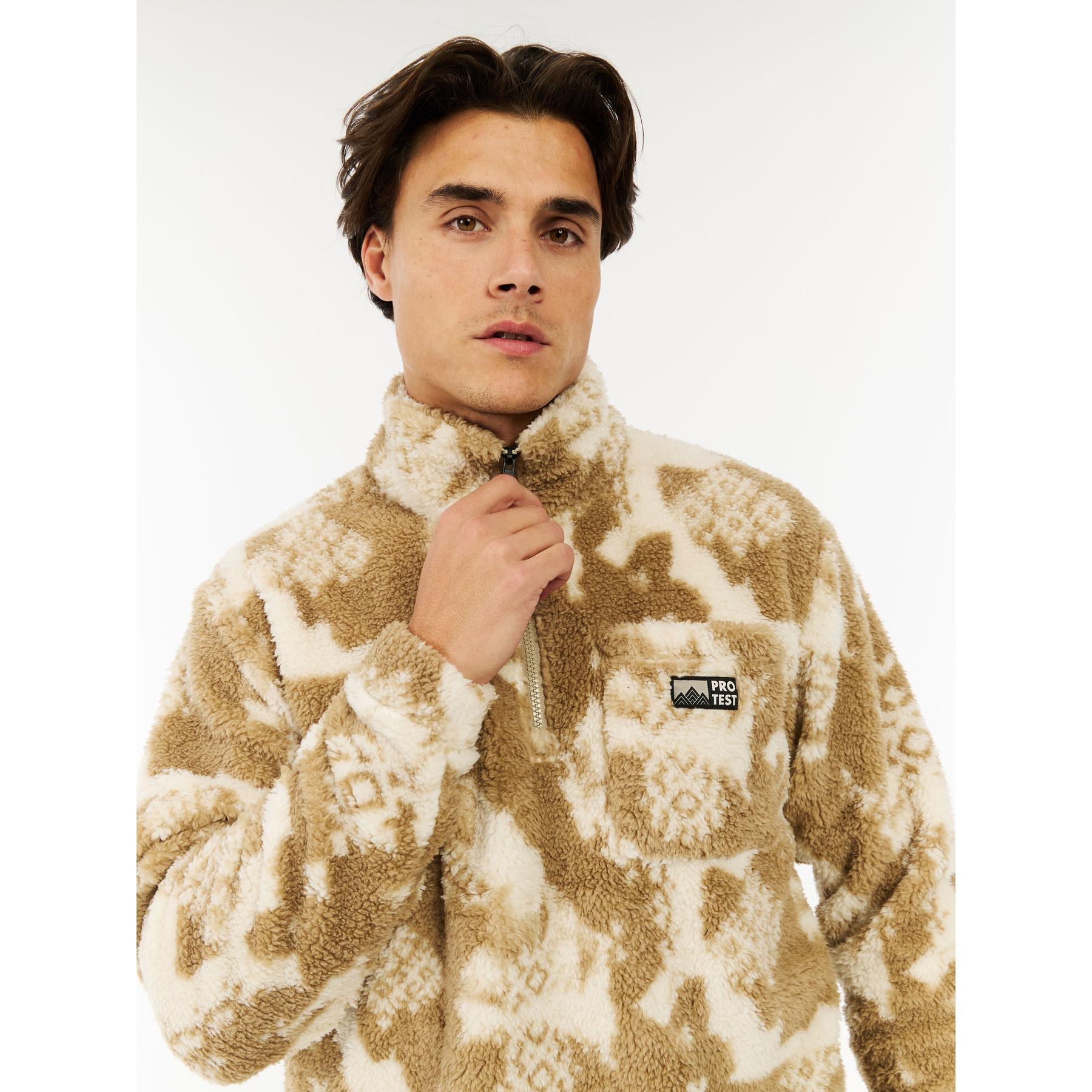 Pile con 1/4 di zip Protest Kinsley 7/7