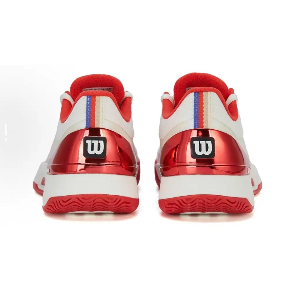 Baskets De Sport Wilson Pour Femme - Taille 10 US - Blanc - Occasion