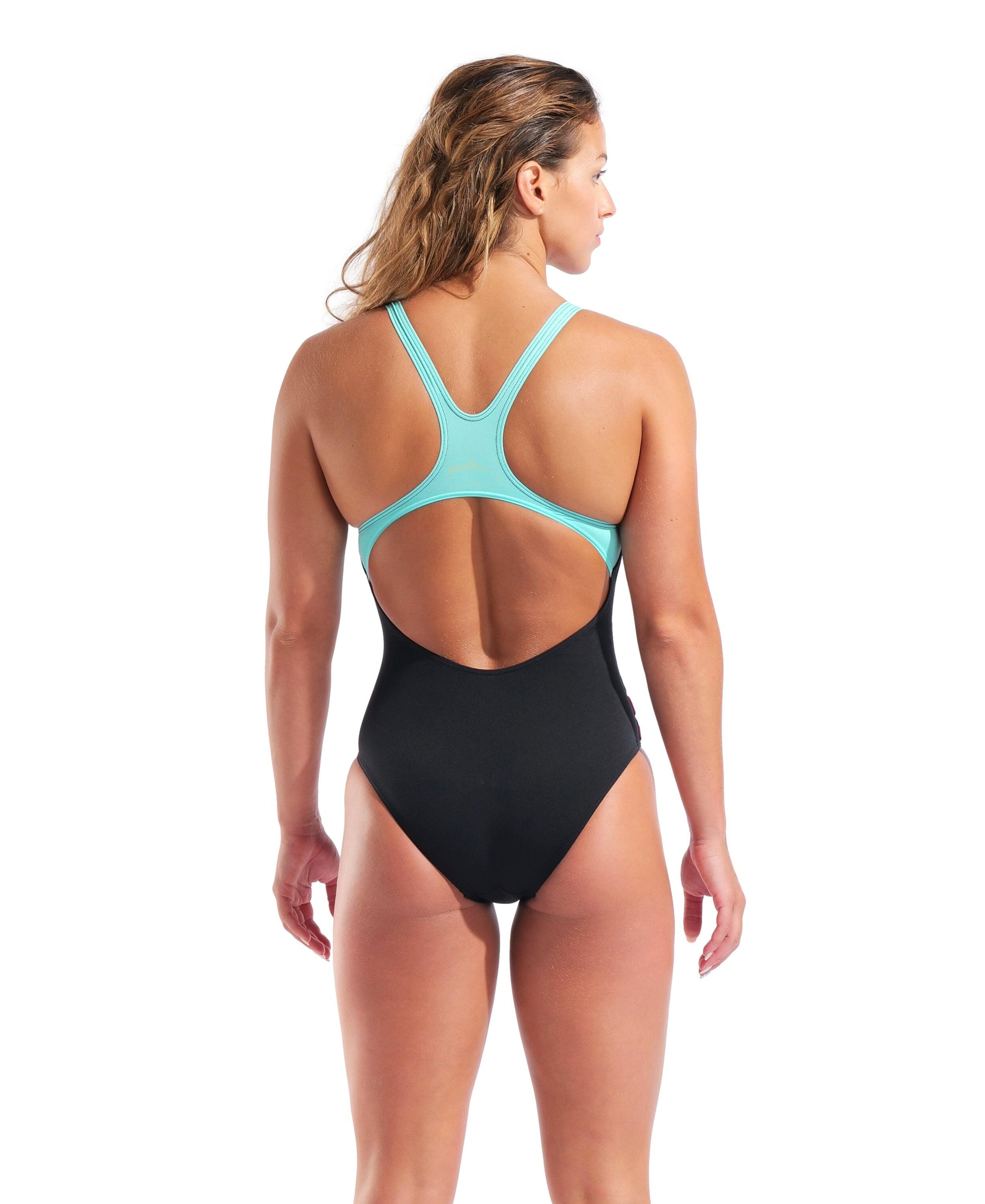 Maillot de bain Arena Graphic Swim Pro Femme Noir Water 2/5