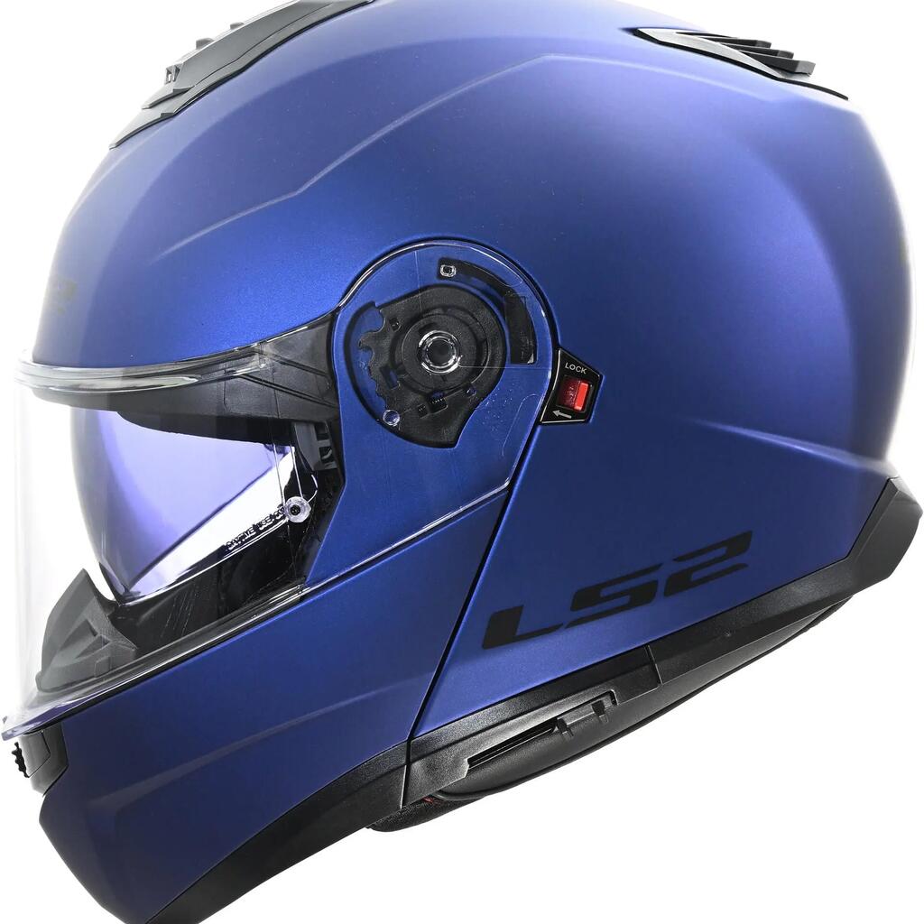 LS2 FF908 Strobe II Flip-Up Helmet L Matt Navy