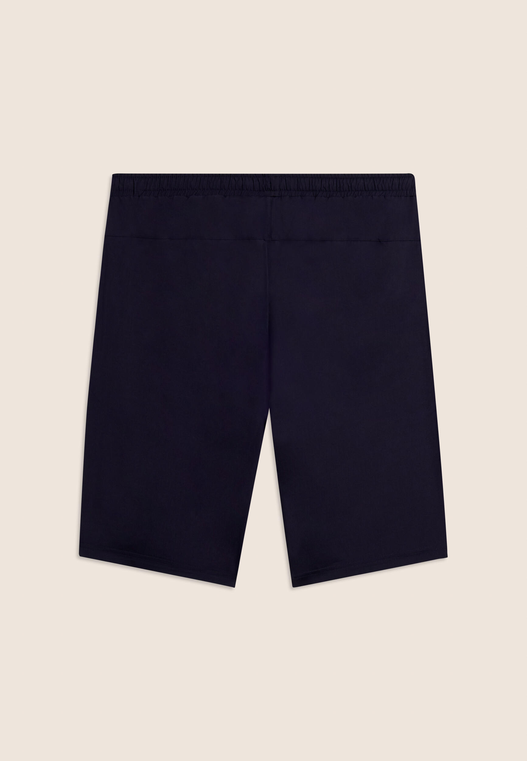 Pantaloni corti uomo tecnici con logo verticale 2/3