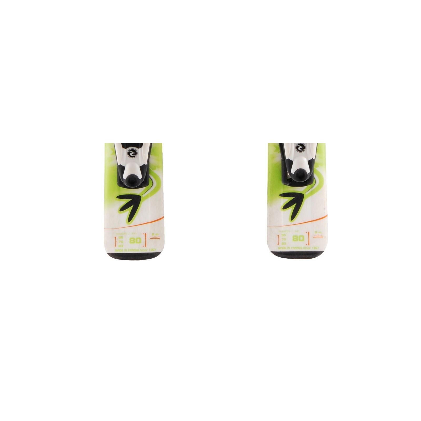 RECONDITIONNE - Ski Junior Rossignol Kidi The Cow + Fixations 4/5